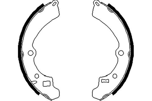 KAVO PARTS Jarrukenkäsarja BS-8910